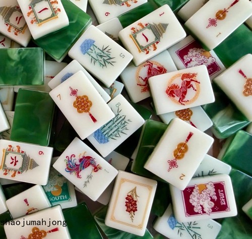New vibrant layered mahjong - new!,