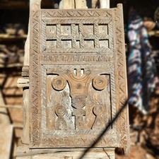 Antique berber granary door
