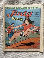 Jinty And Penny Comic 2nd August 1980 Good Condition