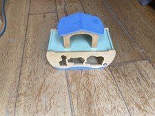 Early Learning Centre wooden Noah's ark play set /shape sorter