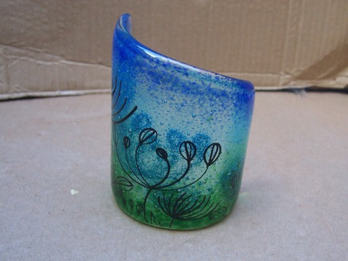Tea light twice fired - light,