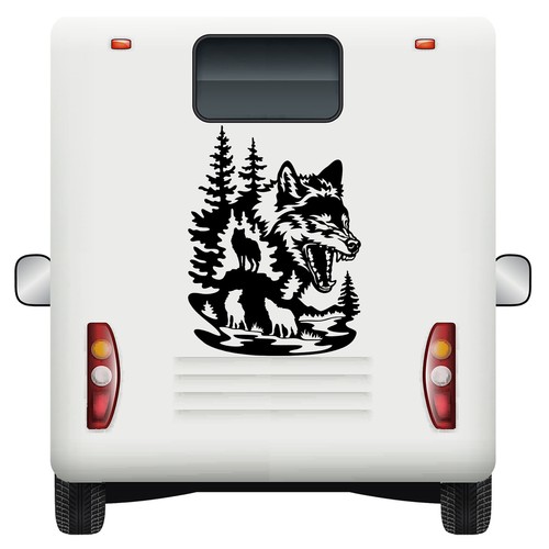 Wildlife wolf camper - wildlife,