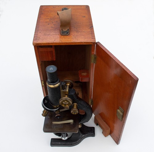 Antique beck london - antique, microscope