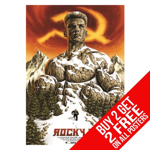 Rocky ivan drago poster - iv,