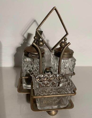 Art deco cruet set william - art,