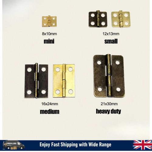 12x mini antique - mini, brass