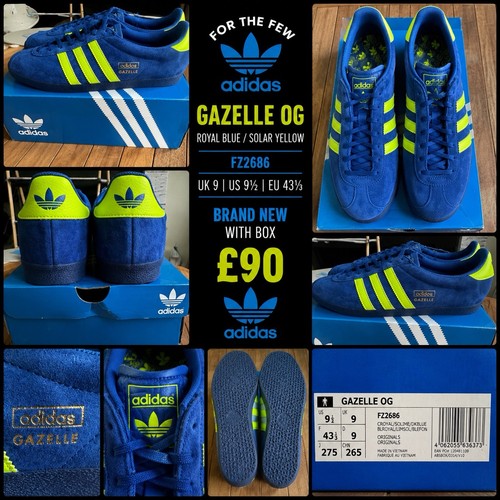 Adidas gazelle fz2686 suede - adidas, og