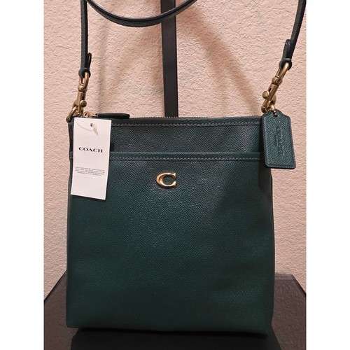 Coach kitt dark pine messenger - coach,