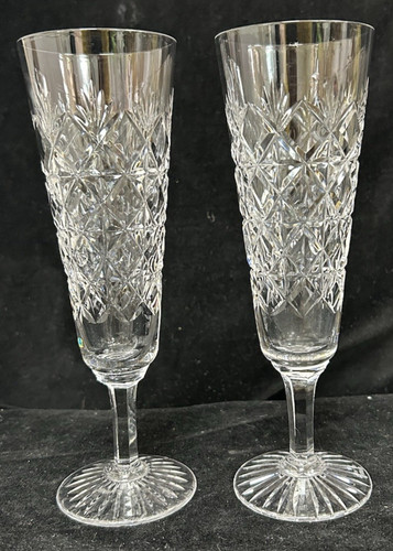 Stuart crystal westbury - , pair