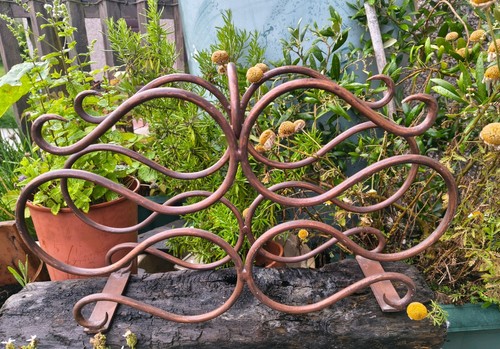 Vintage scrolled copper - ,