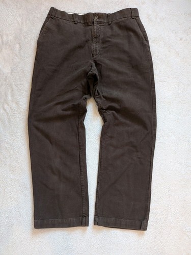 Mens brown corduroy chino - mens,