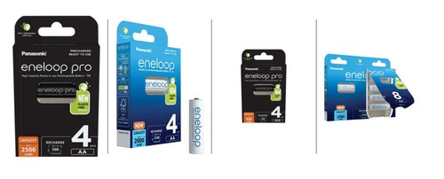 Panasonic eneloop rechargeable - panasonic,