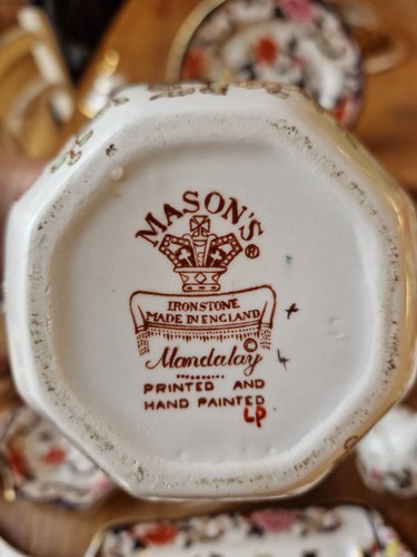Masons ironstone mandalay set