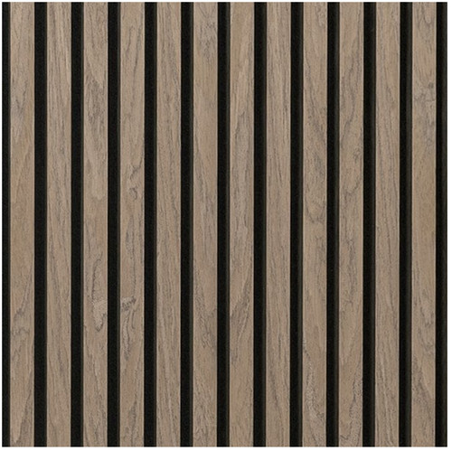 Acoustic slatted wall - acoustic, panel