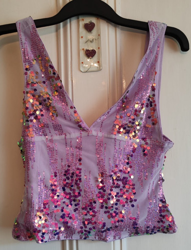 Women summer sequin tank tops - sequin,