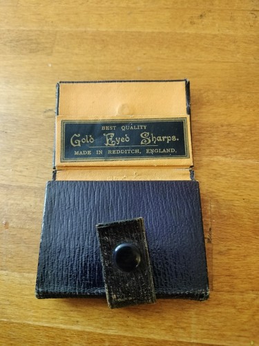 Vintage gold eyed sharps made - vintage,