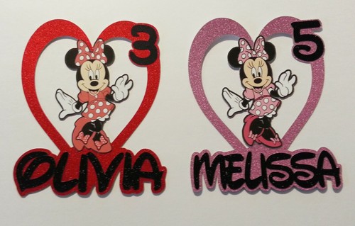Personalised minny mouse - personalised,
