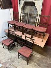 Vintage extending dining table - extending,