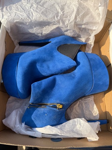 Nine west women blue - women's, suede