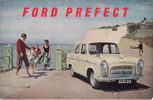 Ford prefect 100e - 1954-55, uk