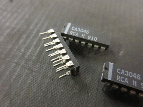 Ca3046 dip14 rca 3046 bipolar - ca3046,