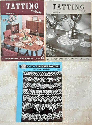 Vintage tatting books book - 3,