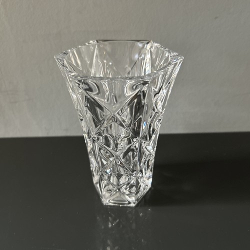Vintage lead crystal vase - lead,
