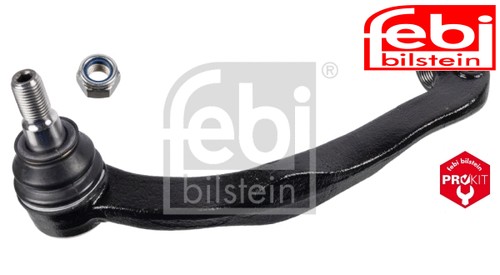 Front left tie rod end - front,