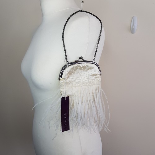 Debut ivory feather beaded - debut,