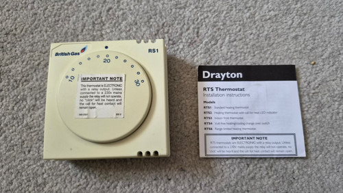 Drayton rts1 230v - drayton, heating