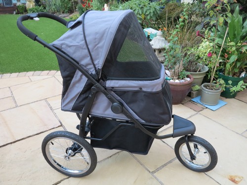 Pawhut pet stroller foldable - stroller,