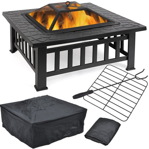 Outdoor fire pit bbq grill - fire,