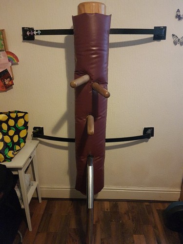 Wing chun wooden - wing, wall