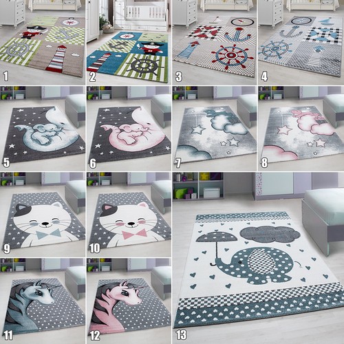 Grey nursery rug - grey, room