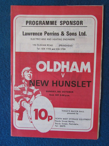 Oldham new hunslet rugby - new,