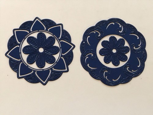 Doily flower set x2 marianne - flower,
