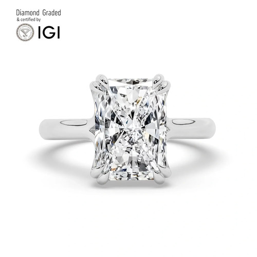 Radiant diamond engagement - radiant,