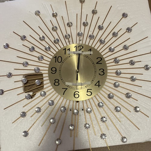Gold metal sunburst starburst - gold,