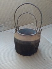 Vintage cast iron glue - vintage, pot