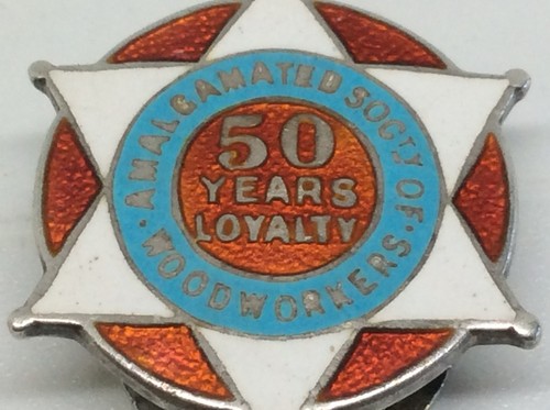1946 hallmark silver enamel - silver,