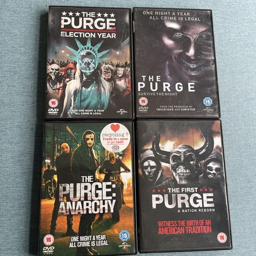 The purge quadrilogy - quadrilogy, dvd)