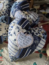 Handmade memory heart cushion - memory,