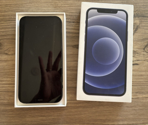 Apple iphone 128gb black - apple, 12