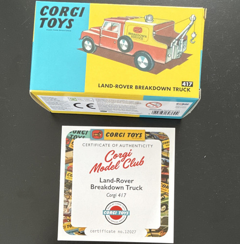 Corgi toys model - club, land