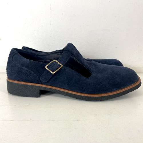 Clarks griffin town navy - clarks, blue
