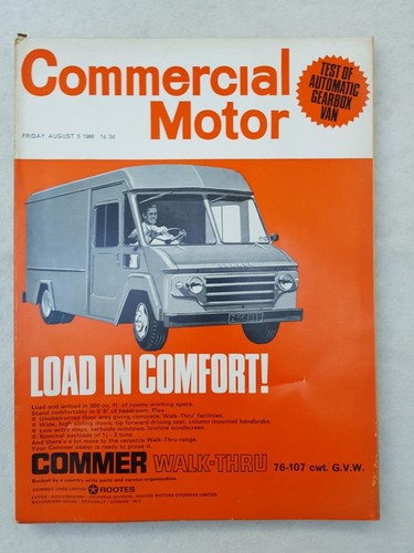 The commercial motor - the, magazine