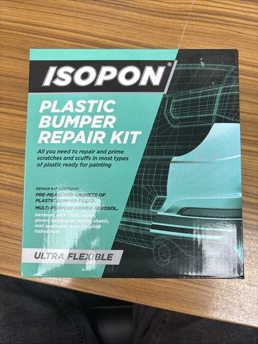 Isopon repair plastic bumper - plastic,