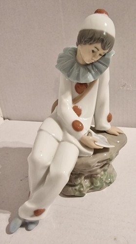 Lladro nao clown - lladro, figurine