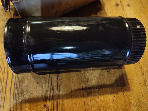 Vitreous enamel flue pipe - vitreous,