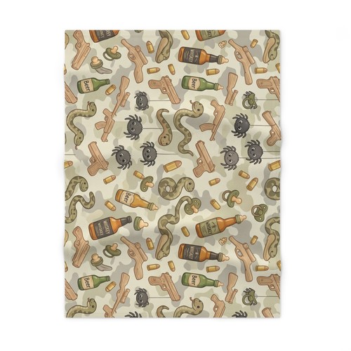 Tacticool baby blanket whiskey - blanket,